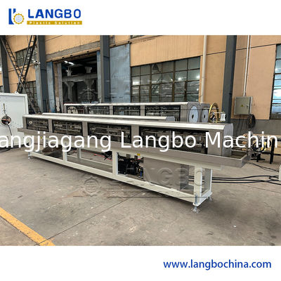 Γραμμή εξώθησης σωλήνων PPR με 3 στρώσεων συν-εξώθηση, έλεγχος SIEMENS PLC για σωλήνες διαμέτρου 20-110mm