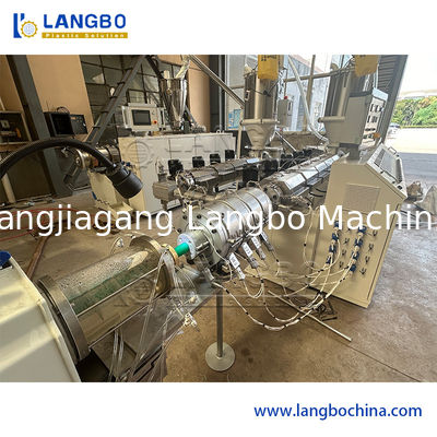 Γραμμή εξώθησης σωλήνων 20mm 25mm 32mm 40mm 50mm 63mm 75mm 90mm 110mm PE/PP/PVC/PPR Πλαστικός σωλήνας Εξωθητής Κατασκευαστική Μηχανή