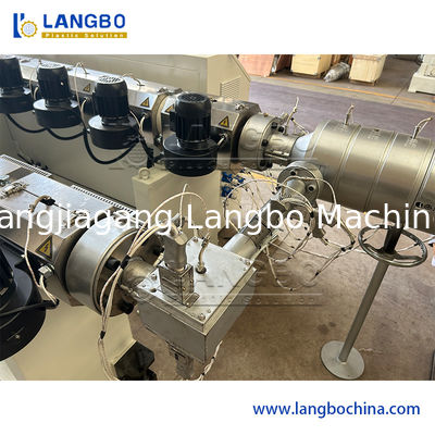 Αυτοματοποιημένη μηχανή PE HDPE PPR πλαστικής παραγωγής υδραγωγικών σωλήνων