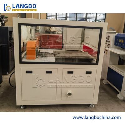 γραμμή εξώθησης σχεδιαγράμματος PVC 300mm με τον κωνικό διπλό εξωθητή βιδών