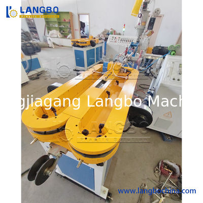 Plastic PE Single Wall Corrugated Pipe Making Machine / HDPE PP Double Wall Corrugated Tube Production Line