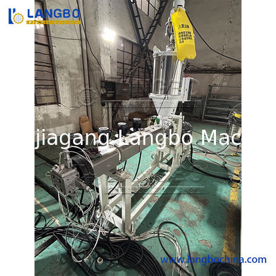 Plastic PVC Tab Strip / Price Label Strip Extruder Machinery / PVC Price Tag Extruder