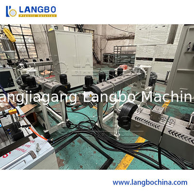 Supermarket Shelves Plastic Label Extrusion Making Machine Plastic Price Tag Strip Production Line