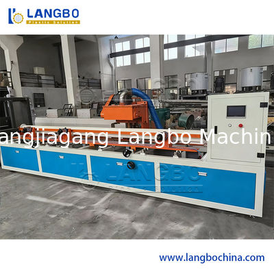 Plastic PP PE PVC Pipe Slotting Grooving Cutting Machine