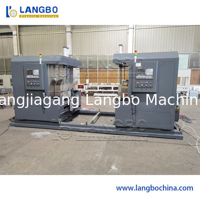 Μηχανή πεταλούδας σωλήνων PVC με σύστημα ελέγχου CNC/PLC εύρους 16-160 mm και αυτόματη κέντρωση και τροφοδοσία