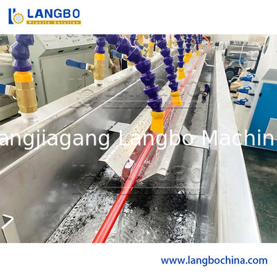 Μηχανή σωλήνα/εύκαμπτου σωλήνα PVC με πλεγμένες ίνες/Μηχανή κατασκευής σωλήνα κήπου PVC