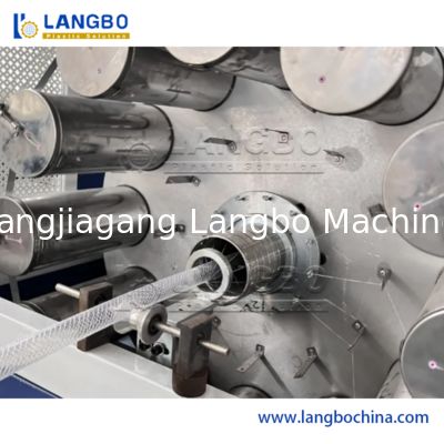 Μηχανή σωλήνα/εύκαμπτου σωλήνα PVC με πλεγμένες ίνες/Μηχανή κατασκευής σωλήνα κήπου PVC