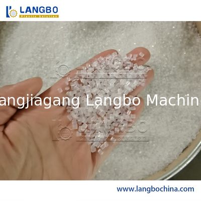 PP PLC PE HDPE LDPE Μηχανή Κοκκοποίησης Ανακυκλωμένου Πλαστικού