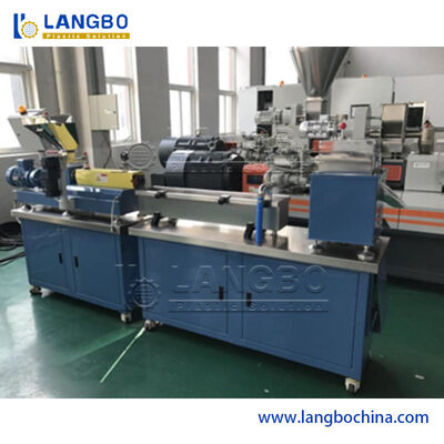 PP Pelletizing η ενιαία υψηλή ικανότητα κατανάλωσης ισχύος εξωθητών βιδών χαμηλότερα