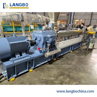 150kg/H πλαστική Pelletizing ημι αυτόματη χρησιμοποιημένη τοπ σίτιση μηχανών