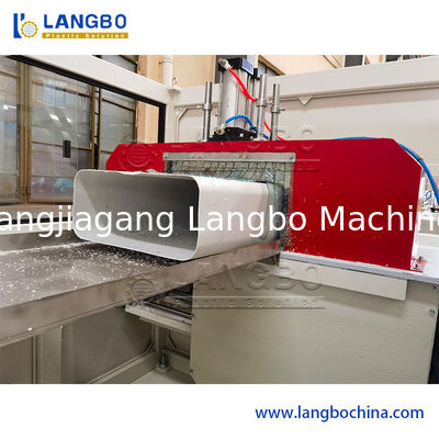 PVC PP PE ABS L σχήμα πλαστικό προφίλ κατασκευής μηχανή εκχύλισης Γραμμή παραγωγής με διαφορετικό σχήμα μούχλας