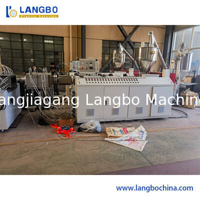 PPE HDPE Mpp PE πλαστικό κυματοειδές σύνθετο σωλήνα WPC Profile Extruder Extrusion Making Machine Γραμμή παραγωγής