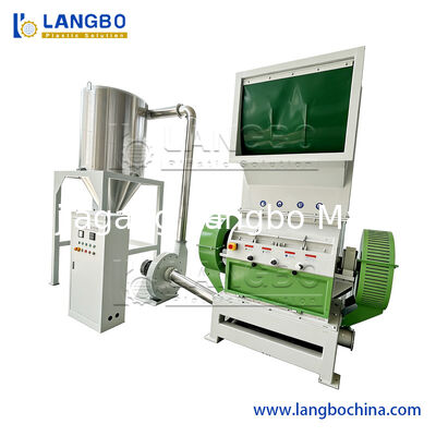 Θραυστήρας PVC για Βαρέλια/Σωλήνες/Παλέτες PET, Μηχανή Θραύσης Πλαστικών Μπουκαλιών Απορριμμάτων