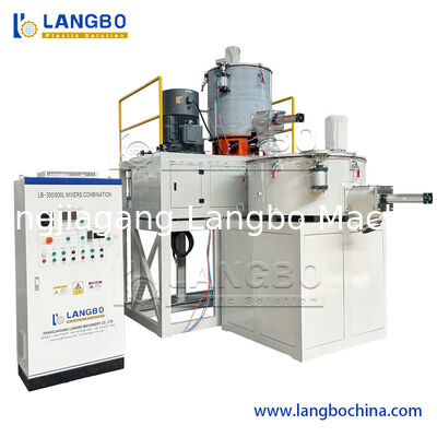 Αυτόματη μηχανή αναμικτών PVC του ISO με την ανθεκτική υψηλή επίδοση μεταφορέων βιδών