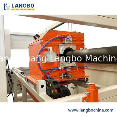 Αυτοματοποιημένη μηχανή κατασκευής υδραγωγικών σωλήνων HDPE PE