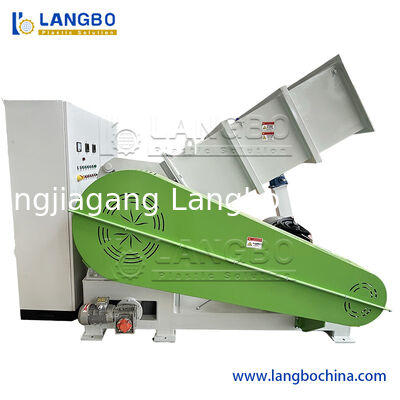 Θραυστήρας PVC για Βαρέλια/Σωλήνες/Παλέτες PET, Μηχανή Θραύσης Πλαστικών Μπουκαλιών Απορριμμάτων