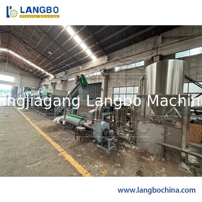 Επαγγελματική μηχανή Pet Pelletiser που ανακυκλώνει τη μηχανή εμπορικών σημάτων SIEMENS γραμμών