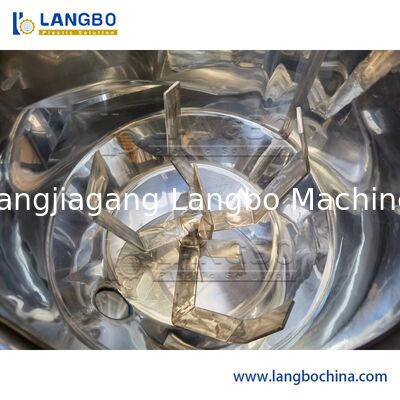 Πυρηνικός συνδυαστής χρώματος από πλαστικό υλικό για κόκκους ή σκόνη με μεταφορέα κενού