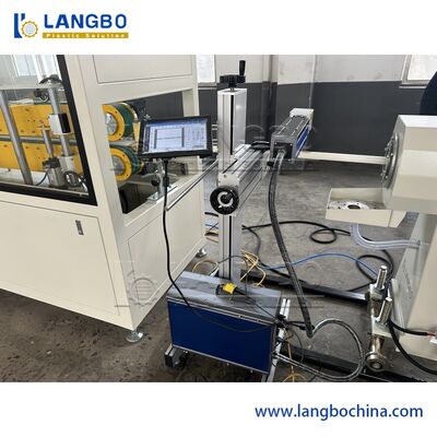 Η γραμμή εκτόξευσης σωλήνων PPR υψηλής παραγωγής 50 mm χαμηλού θορύβου και η μηχανή παραγωγής σωλήνων PPR