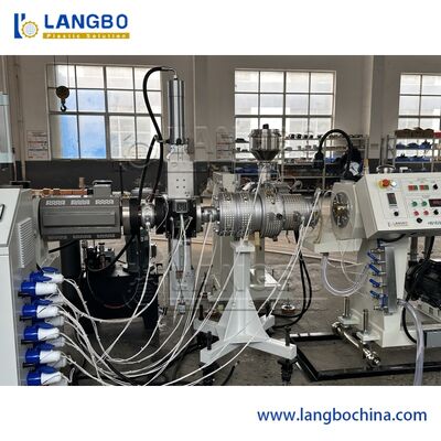 Κωνική PPR σωλήνων εξώθησης γραμμών δίδυμη δοσολογία βάρους σωλήνων βιδών σε απευθείας σύνδεση