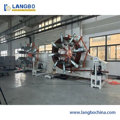 Πλαστικός PE Μαλακός Σωλήνας Κυματοειδής Σωλήνας Τυλιχτήρας για Κατασκευή Μηχανής Πηνίων