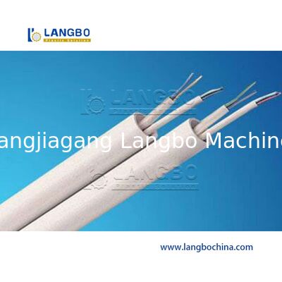 Η γραμμή εκτόξευσης σωλήνων PVC με μηχανή χτυπήματος για την κατασκευή σωλήνων