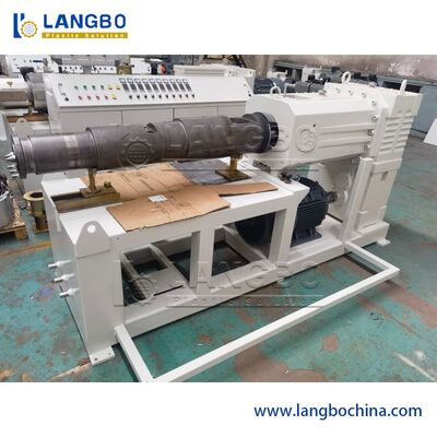 Αυτόματη δίδυμη μηχανή εξωθητών βιδών, διπλή μηχανή εξωθητών βιδών PVC