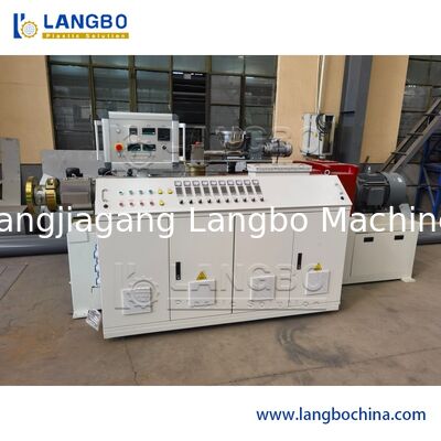 Δίδυμος εξωθητής βιδών PVC υδροσωλήνων, πλαστική μηχανή εξώθησης αυτόματου ελέγχου