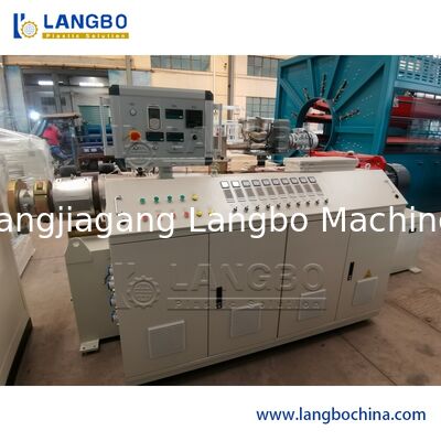 Δίδυμος εξωθητής βιδών PVC υδροσωλήνων, πλαστική μηχανή εξώθησης αυτόματου ελέγχου