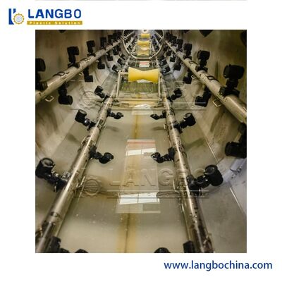 Μηχανή παραγωγής σωλήνων PVC 75-250mm Κινητήρας 55KW/75KW Χωρητικότητα 600-800KG/H