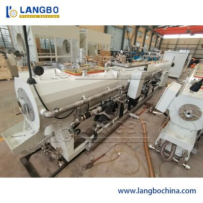 Μηχανή παραγωγής πλαστικών ηλεκτρικών σωλήνων διπλής κοιλότητας PVC 16-63mm