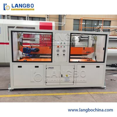 Μηχανή παραγωγής σωλήνων PVC 75-250mm Κινητήρας 55KW/75KW Χωρητικότητα 600-800KG/H