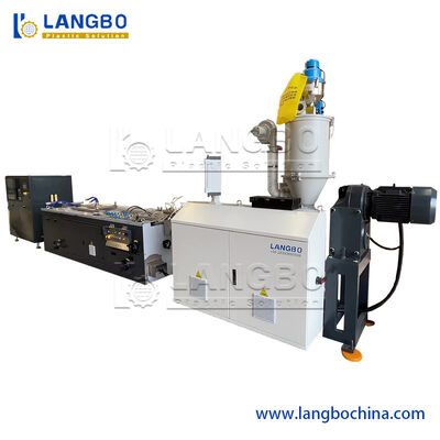 Προφίλ σωλήνα φωτισμού LED PC/μηχανή κατασκευής σκιάς λάμπας/γραμμή παραγωγής/εξωτήρας με 2 χρώματα