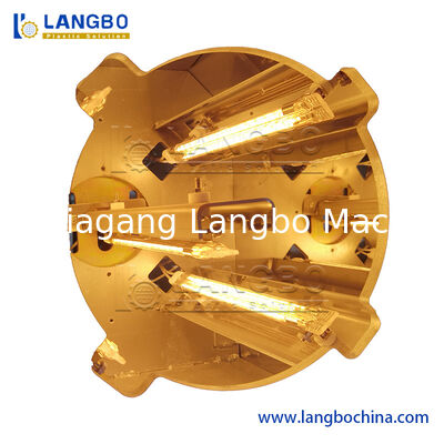 Πλήρως αυτόματο διπλό εξω πλαστικό PVC σωλήνα καμπανάκι σωλήνα Socketing Machine