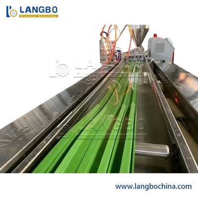 Ελαφριά Σφραγιστική Waterstop Strip Rod πλαστικό PC PP PVC Corner Beads Profile Making Machine
