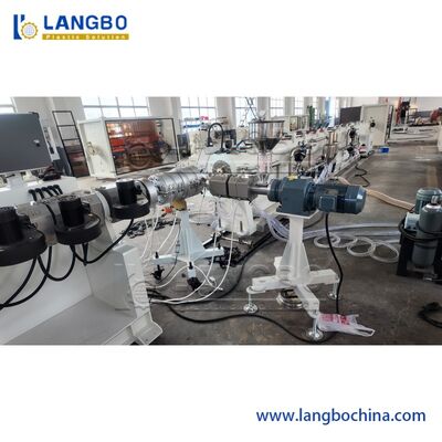 75-315mm Διπλή μονοστρωτή πολυστρωτή γραμμή εκτόξευσης σωλήνων PE / μηχανή κατασκευής σωλήνων HDPE / γραμμή παραγωγής πλαστικών σωλήνων