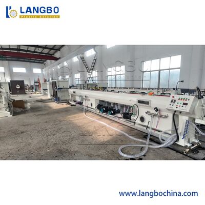 75-315mm Διπλή μονοστρωτή πολυστρωτή γραμμή εκτόξευσης σωλήνων PE / μηχανή κατασκευής σωλήνων HDPE / γραμμή παραγωγής πλαστικών σωλήνων