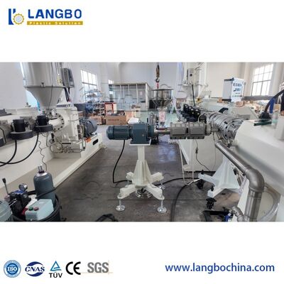 Μηχανή Εξώθησης Σωλήνων από Ενισχυμένο PPR HDPE UPVC 20-110mm, Μηχανή Εξωθητή Σωλήνων με Βίδα