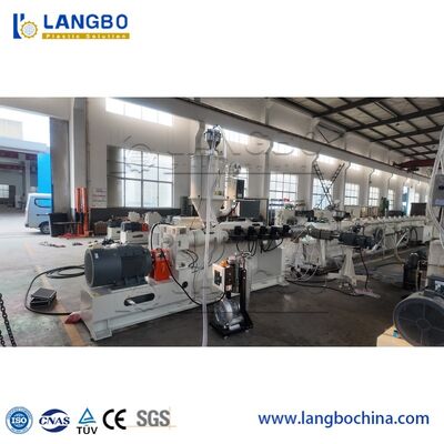 Μηχανή Εξώθησης Σωλήνων από Ενισχυμένο PPR HDPE UPVC 20-110mm, Μηχανή Εξωθητή Σωλήνων με Βίδα