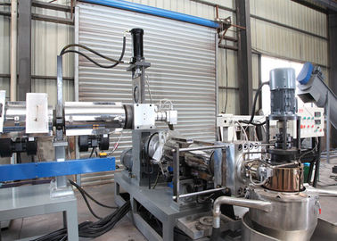 PP PE πλαστικός Pelletizing μηχανών ενιαίος σβόλος σκηνικών εξωθητών βιδών διπλός
