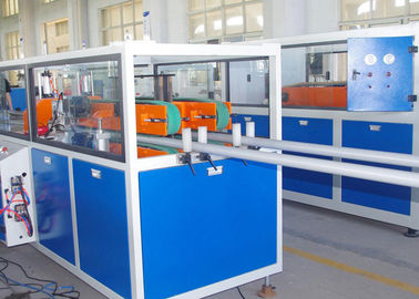 Επαγγελματική Hdpe γραμμή εξώθησης σωλήνων, πλαστική μηχανή εξώθησης σωλήνων μέσου μεγέθους