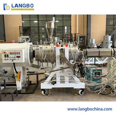 Γραμμή Εξώθησης Σωλήνων PE | Αυτοματοποιημένη Λειτουργία Συμμορφούμενη με Πρότυπα Χημικά Ανθεκτικοί Σωλήνες