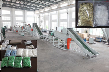 Τέμνον Pelletizing γραμμών πλύσης μπουκαλιών της PET εξοπλισμού ανακύκλωσης αποβλήτων τύπων