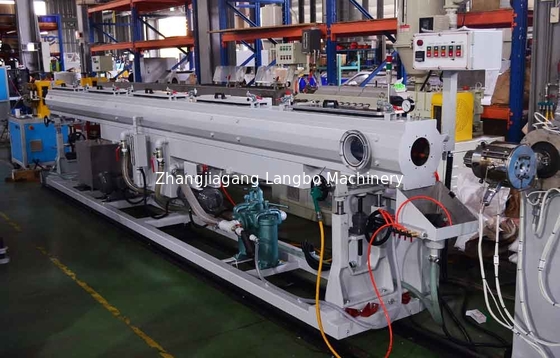 Υψηλής απόδοσης 20-110 mm HDPE γραμμή εξώθησης σωλήνων / γραμμή παραγωγής σωλήνων πολυαιθυλενίου
