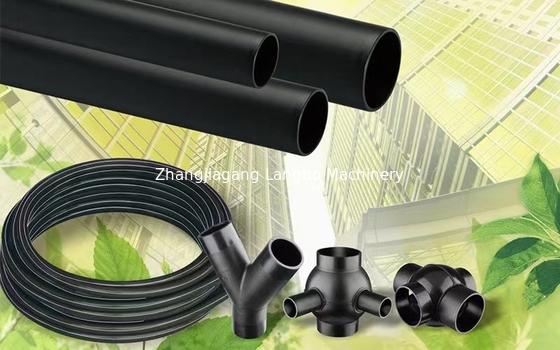 Μηχανή κατασκευής σωλήνων θερμομόνωσης HDPE