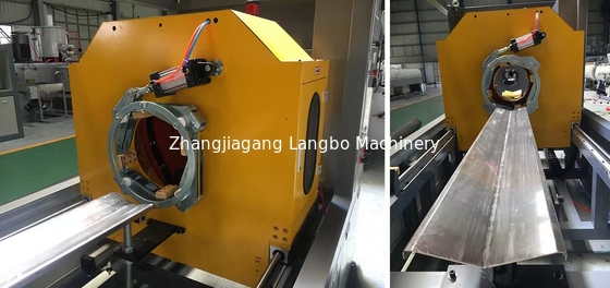 Εύκολη λειτουργία πλαστικό HDPE PE Pipe Extrusion Making Machine Γραμμή παραγωγής