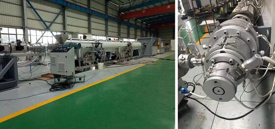 Αυτόματη Hdpe μηχανή 65mm εξώθησης σωλήνων μηχανή