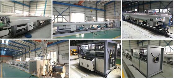 Αυτόματη Hdpe μηχανή 65mm εξώθησης σωλήνων μηχανή