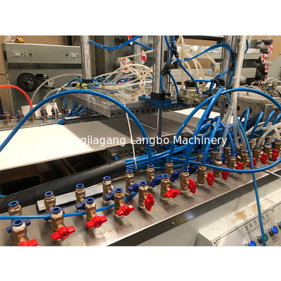 Siemens Motor Power Πλήρως αυτόματη γραμμή παραγωγής εξωρύθμισης πλαστικών προφίλ PVC για την πρώτη παραγωγή