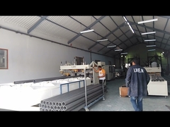 Μηχανή διαμόρφωσης άκρων σωλήνων PVC διπλού σταθμού 16mm - 630mm